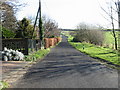 Downs Road, looking east