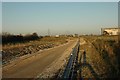 Conveyor belt, gravel pit, Badminston