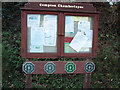 Compton Chamberlayne Village Noticeboard