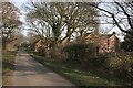 Lane past Shepherds Farm, Goltho