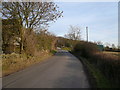 Butterley Lane view towards Whitecarr Lane Junction