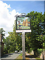 TQ6331 : Village sign by Oast House Archive