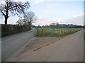 Road Junction near Burton