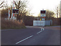 Level Crossing near Codford St Peter