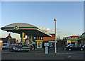 BP Petrol Station on corner of Chase Side and Chase Way, N14