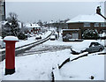 South Lodge Drive at junction with Carlton Avenue, London, N14