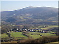 Llanbedr below Sugar Loaf