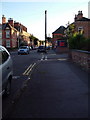 View down Appleton Gate, Newark