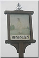 TQ8032 : Benenden village sign by Oast House Archive