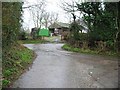 Great Palmstead Farm, outbuildings on road junction