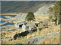 SH6846 : Disused quarry buildings at Cwmorthin Quarry by David Medcalf