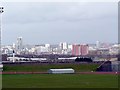 View of Leeds City Centre from the John Charles Centre for Sport