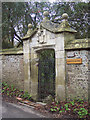 Gate to Idmiston Manor