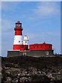 NU2438 : Longstone Lighthouse by Matthew Wragg