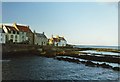 Exposed rocky shore at St Monans