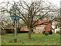 TM2460 : The village sign at Brandeston by Robert Edwards