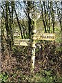 Old Elham Rural District Council finger post