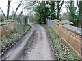 Track over the London to Dover railway line