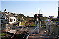 Level crossing at Llanbedr station