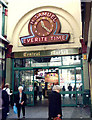 Cardiff, Entrance to Central Market