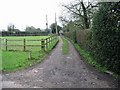 Driveway and footpath, Anvil Green