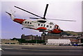 Coastguard helicopter base, Osprey Quay, Portland