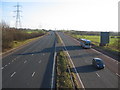 The M6 south of junction 43