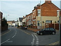 Looking down Shilton Road towards Top Town