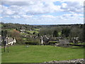 View of Chedworth from Church Graveyard