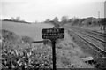 Railway Warning Sign