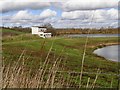 Bird hide, Testwood Lakes nature reserve