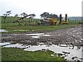 Assorted farm equipment at Red Gap Farm