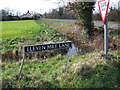 Eleven Mile Lane Sign