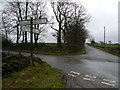 Signpost at Northedge Lane Junction with Long Lane