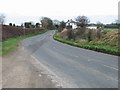 Looking NE along Dover Road, West Cliffe