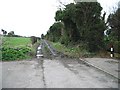 The point where St Vincent Road turns into a muddy track