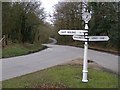SU3800 : Junction of Cripple Gate Lane and Lodge Lane, near East Boldre by Jim Champion