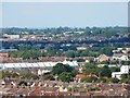 View north from Christ Church belfry, Cricklade Street, Swindon (2)