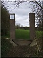 Entrance to the golf course