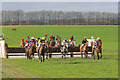 ST9503 : Point-to-point at Badbury Rings by Peter Facey