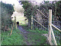 Footpath junction, Broad Chalke