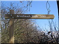 Armsheuch Walk Sign Post