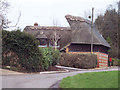 Interesting thatched cottage at Braishfield