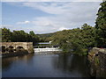 Weir on River Derwent