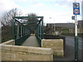 New Footbridge at Stubbins