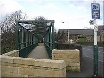 SD7918 : New Footbridge at Stubbins by Paul Anderson