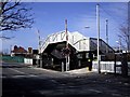 Footbridge at Hall Road Station