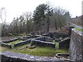 A ruin on Mynydd Nant-y-Bar