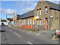 The school at Monkton, undergoing some building work