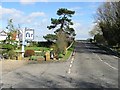 Looking NE along road over Stour Bridge